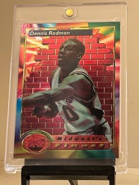 Dennis Rodman 1993-94 Topps Finest-Spurs